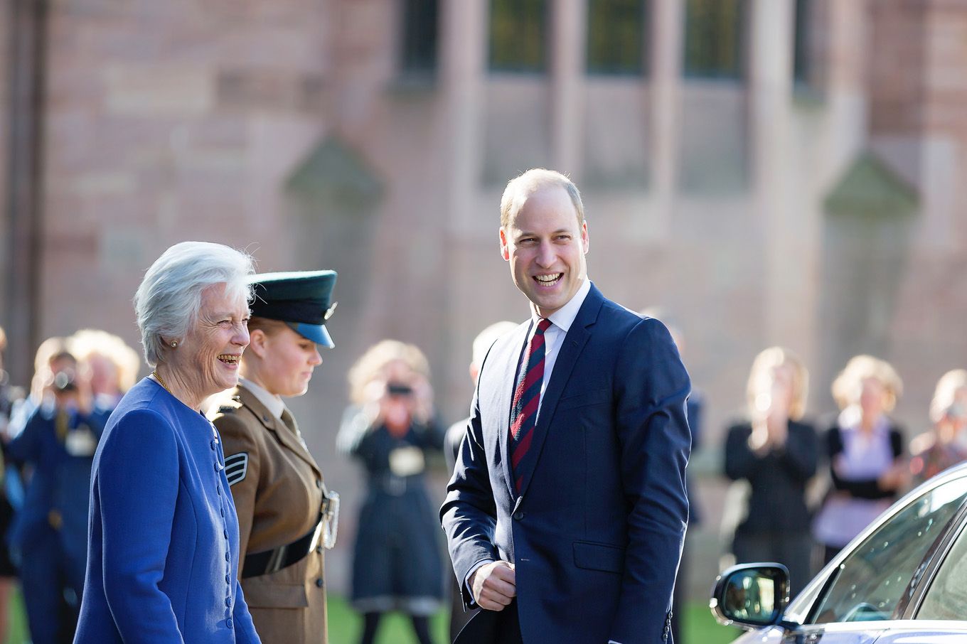 Prince William visiting Hereford